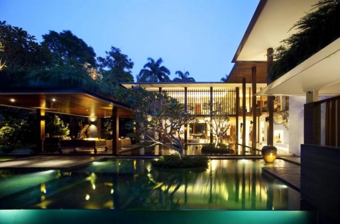 Modern pool design Modern pool design